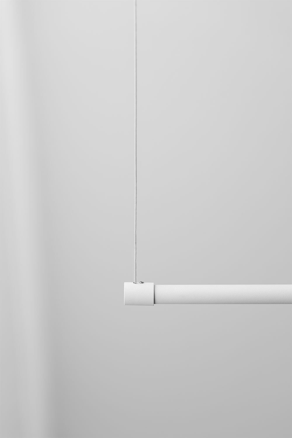 120 cm Linear LED Pendant Ceiling Lamp in Metal Bergene, gallery image 4