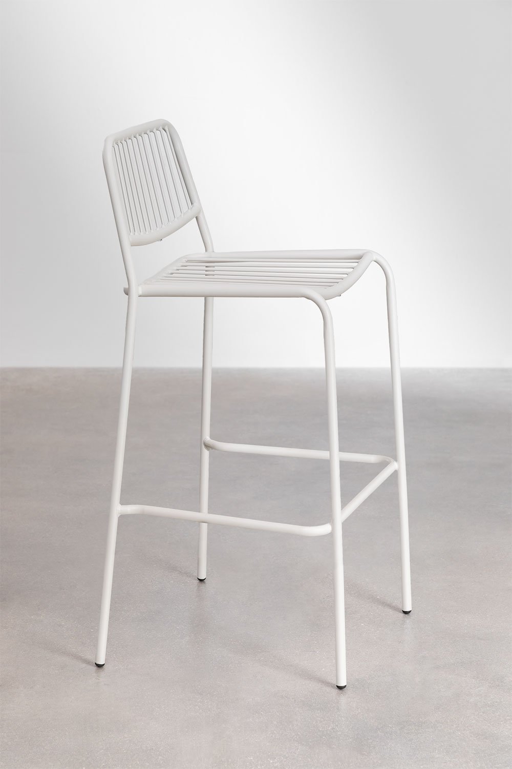 Pack of 2 Elton stackable high garden stools, gallery image 2