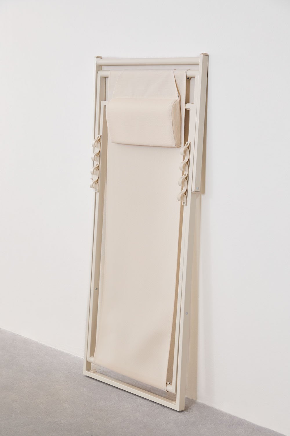 Folding hammock with cushion in steel Jensy, gallery image 8