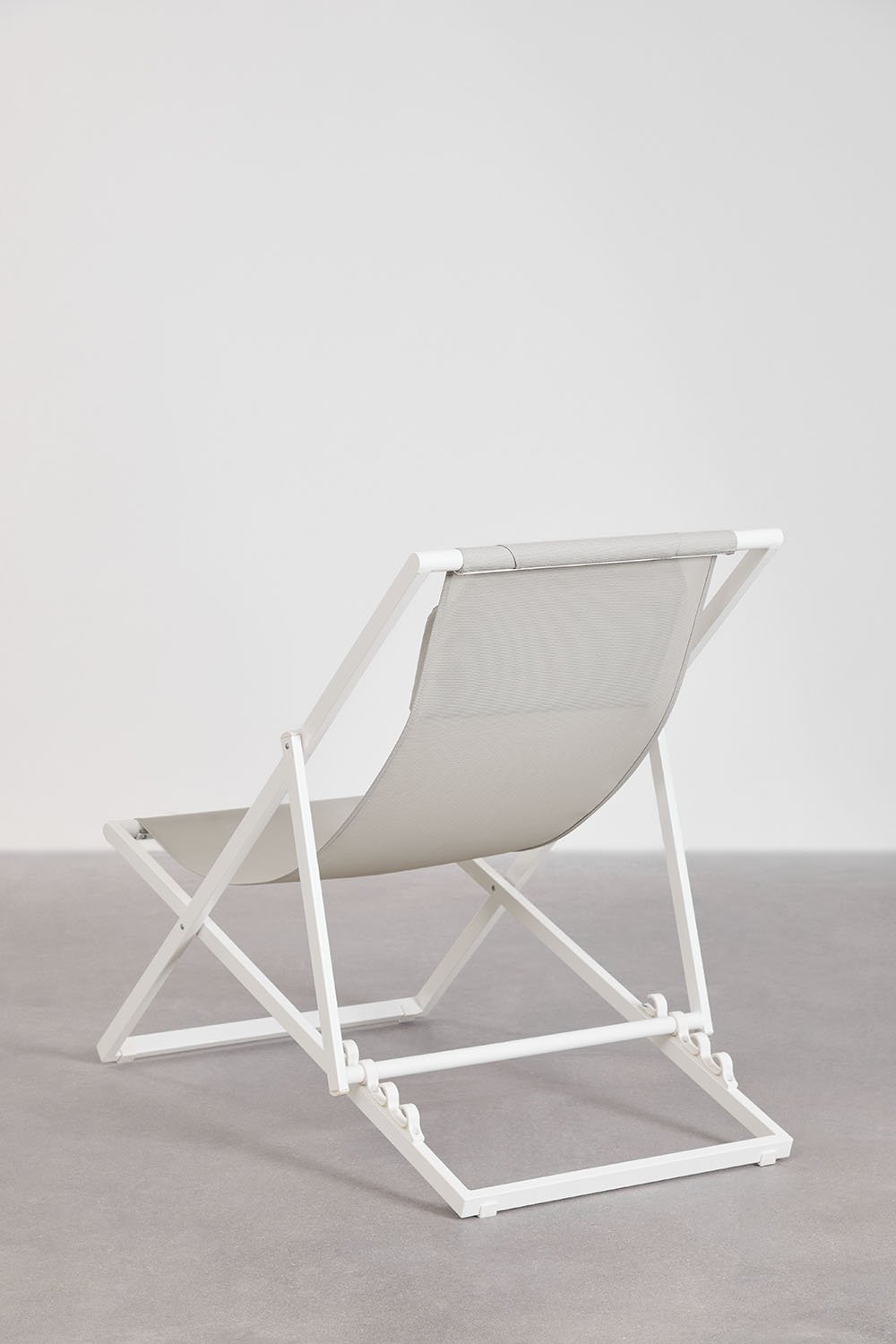 Folding hammock with cushion in steel Jensy, gallery image 4