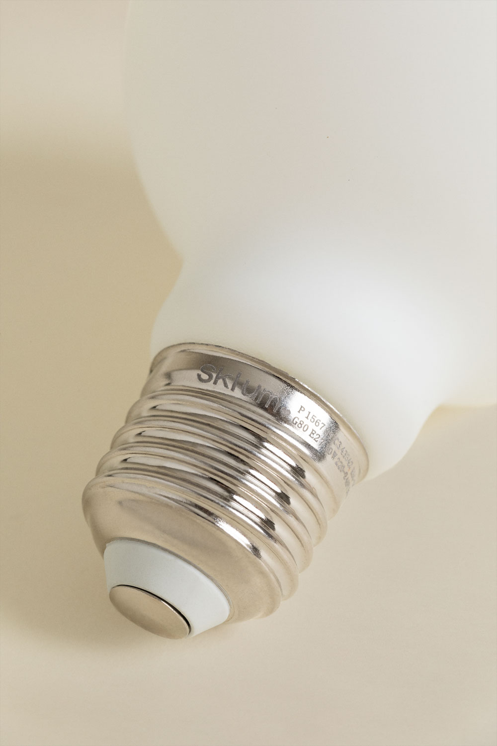 LED Bulb E27 G80 10W Opal - SKLUM