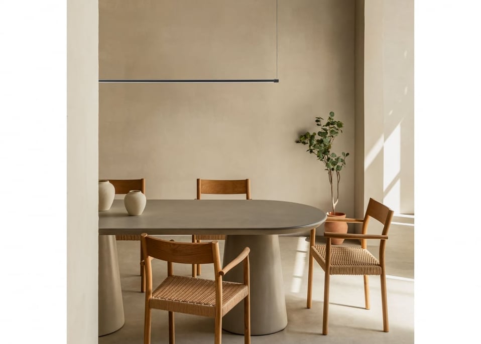 Bergene Linear LED Ceiling Lamp in Metal (122 cm)