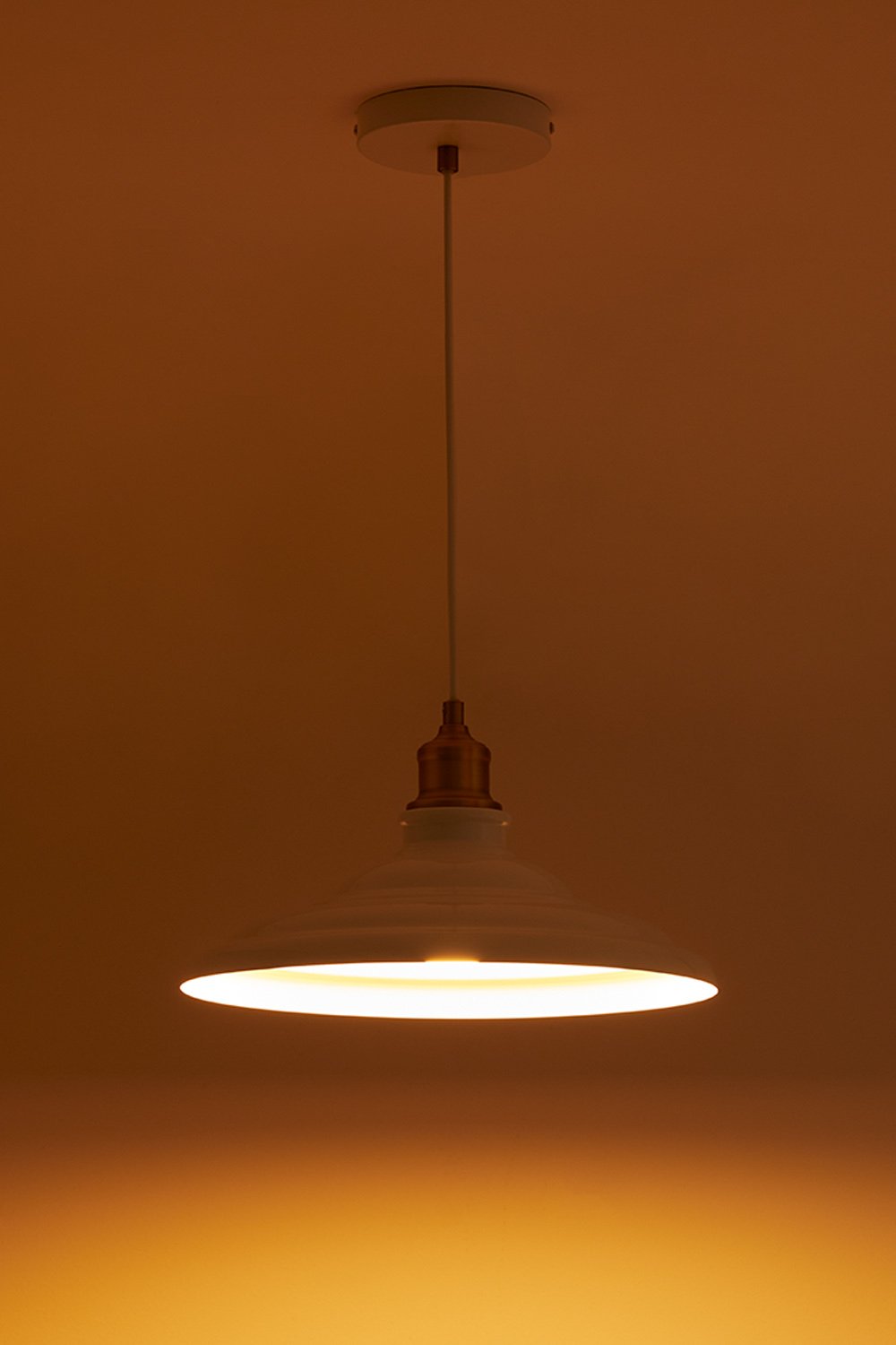 Lenorita iron ceiling lamp, gallery image 2