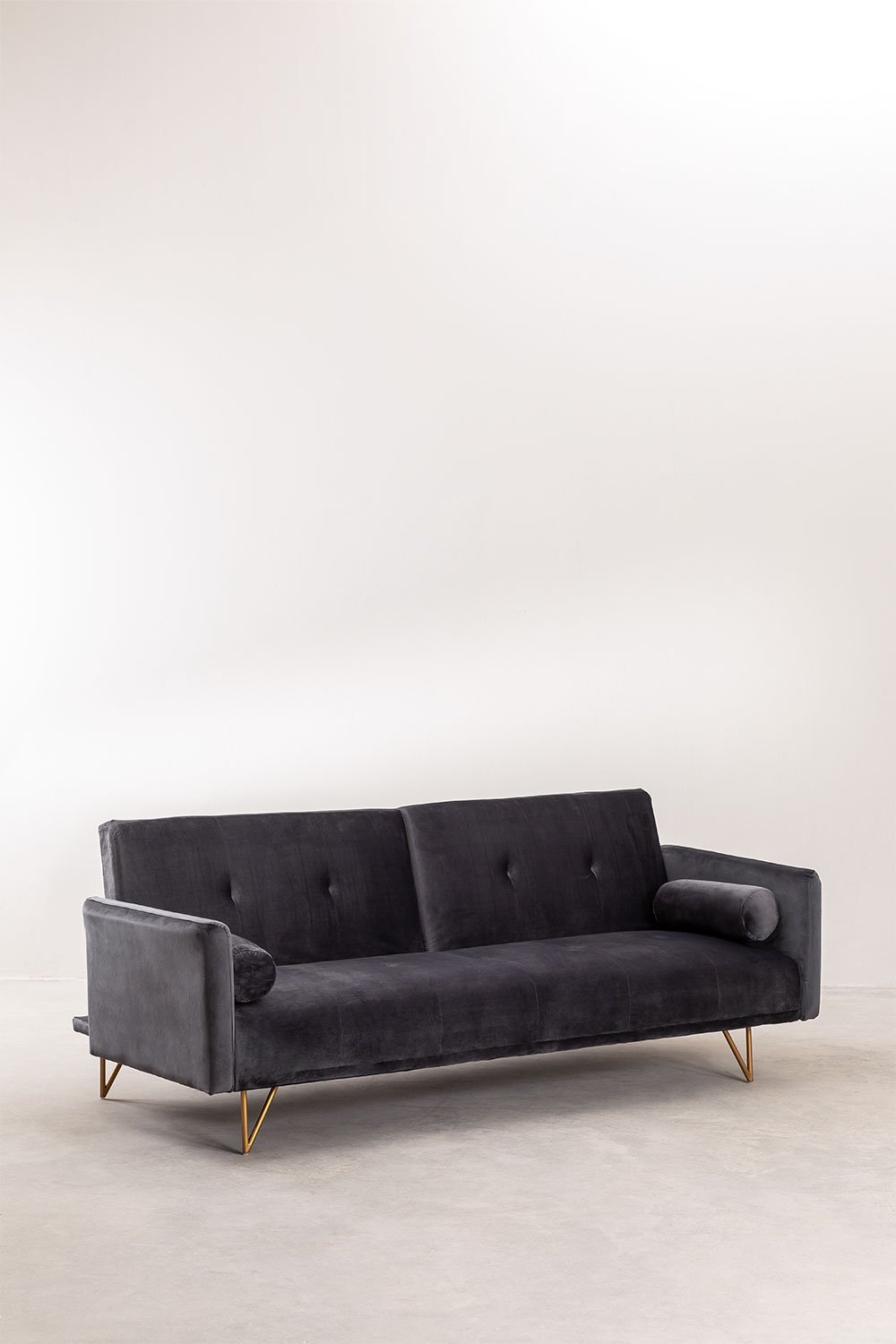3 Seater Reclining Velvet Sofa Jehrd Essentials , gallery image 3