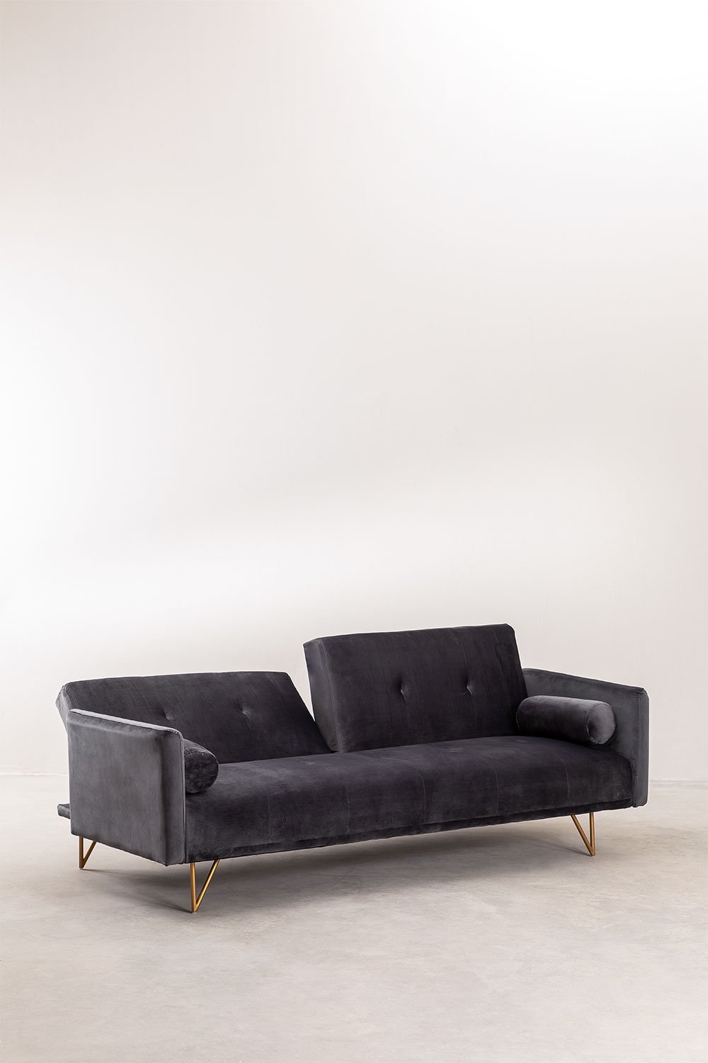 3 Seater Reclining Velvet Sofa Jehrd Essentials , gallery image 4