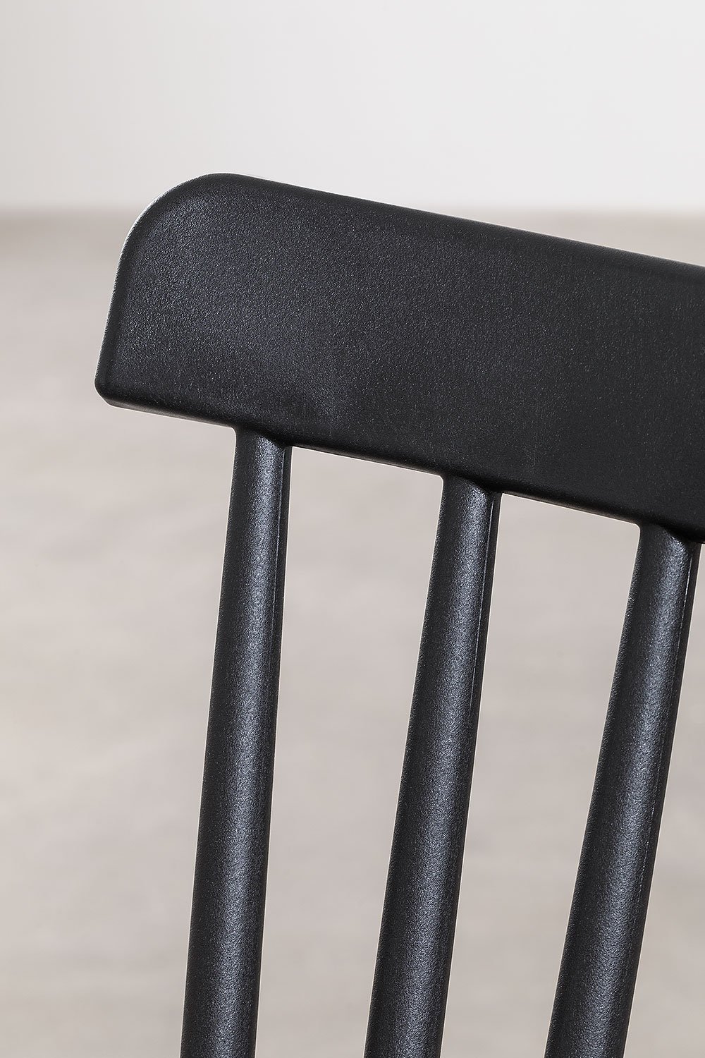 Royal beech wood and polypropylene dining chair set, pack of 4, gallery image 6