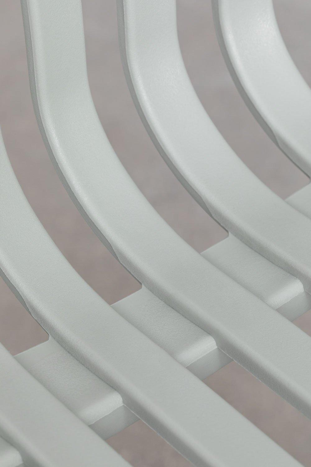 Pack of 4 stackable high stools in Wendell polypropylene, gallery image 6