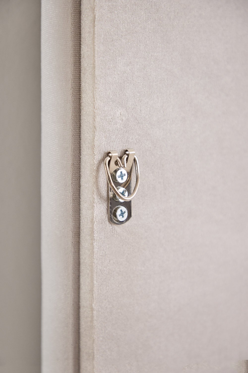 Oval velvet wall mirror 60x160 cm Santes, gallery image 8