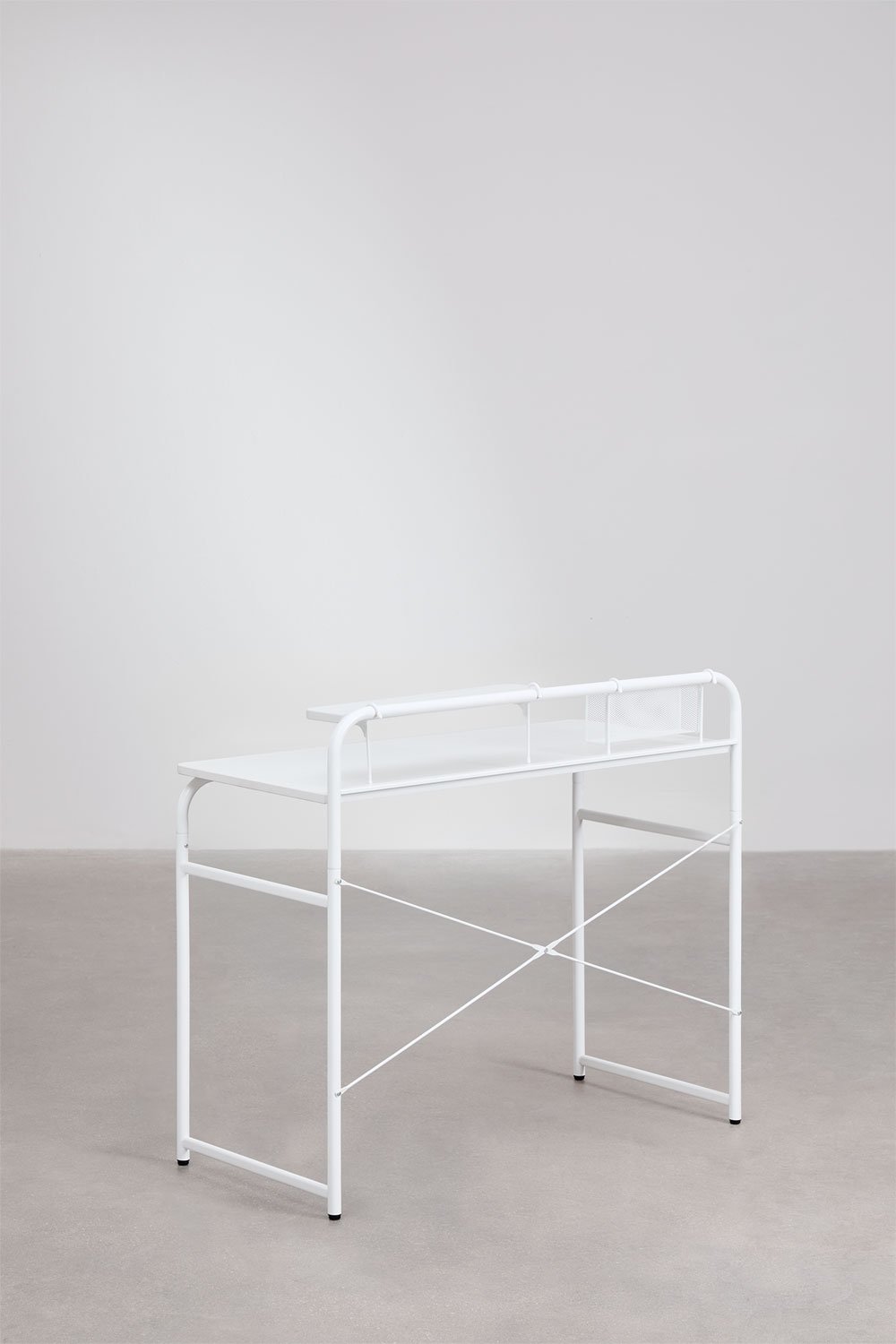 Sibila steel and wood desk, gallery image 5