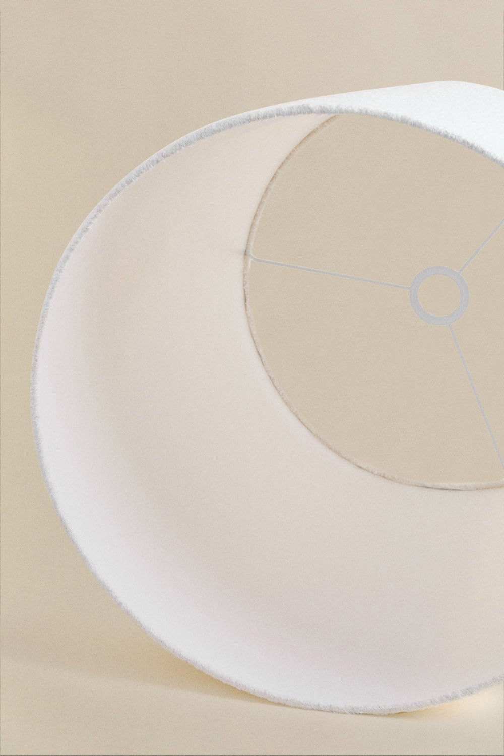 Delmore Bouclé fabric lampshade, gallery image 3