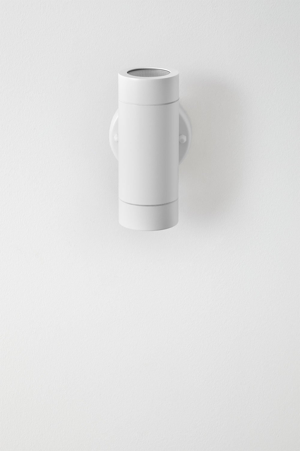 Outdoor wall light in stainless steel with 2 light points Jaxten, gallery image 3