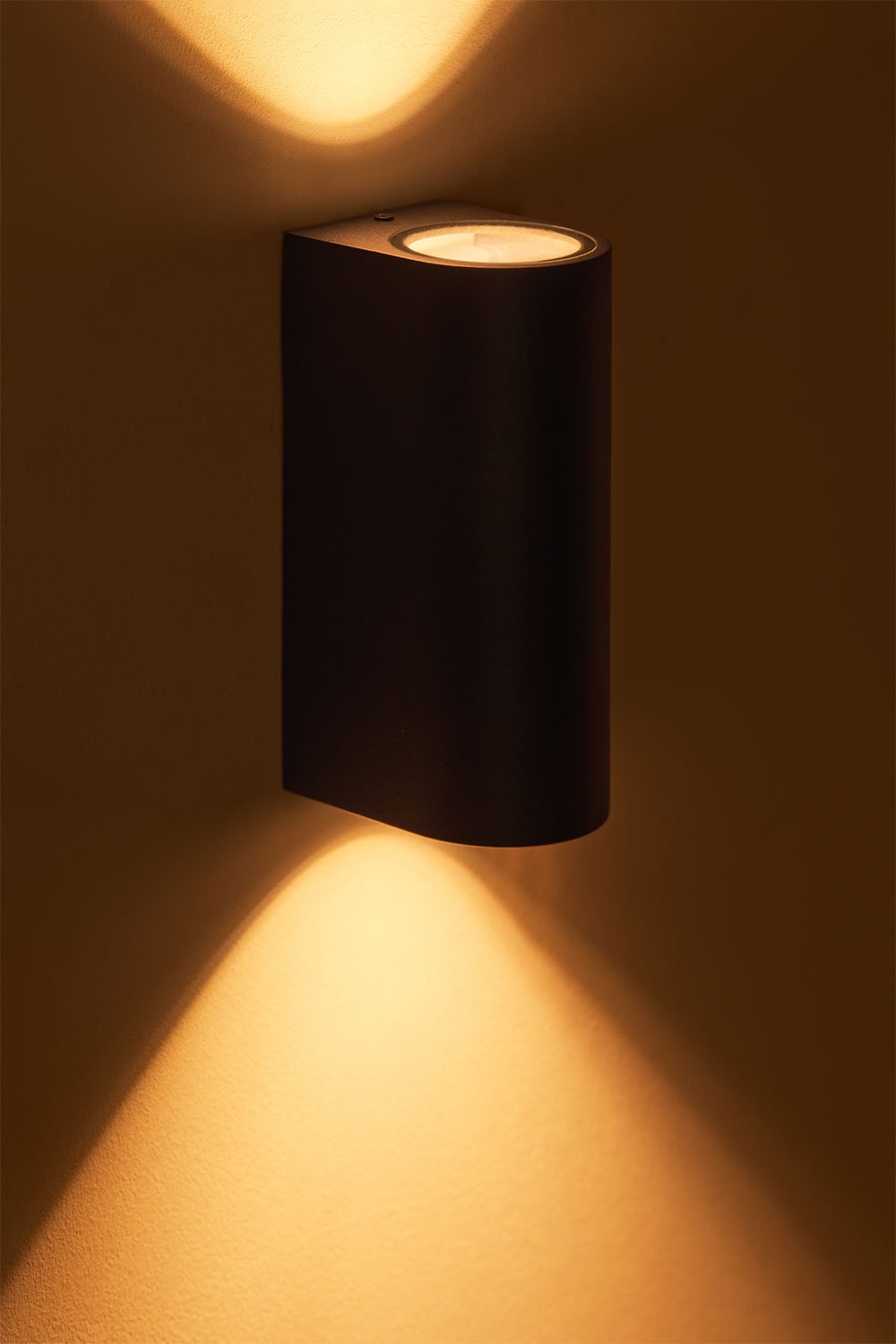 Wall light for outdoor use in aluminum with 2 light points Pevot Design, gallery image 2