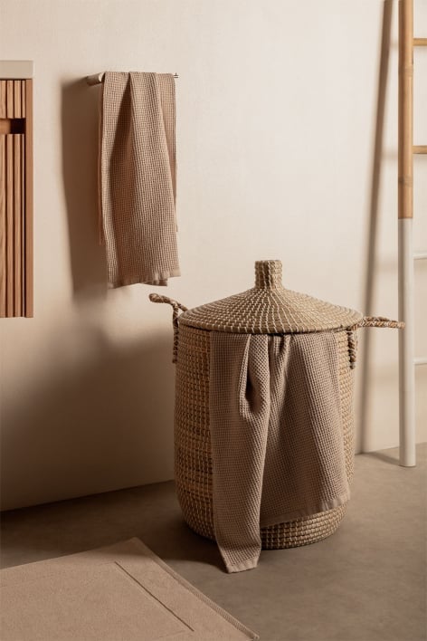 Bazel seagrass laundry basket