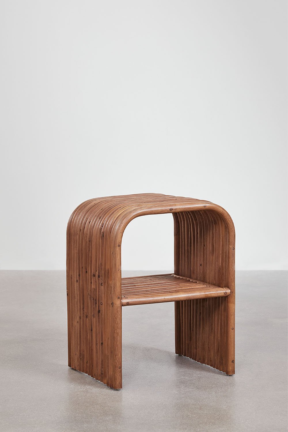 Rectangular rattan side table (35x40 cm) Nolay, gallery image 3