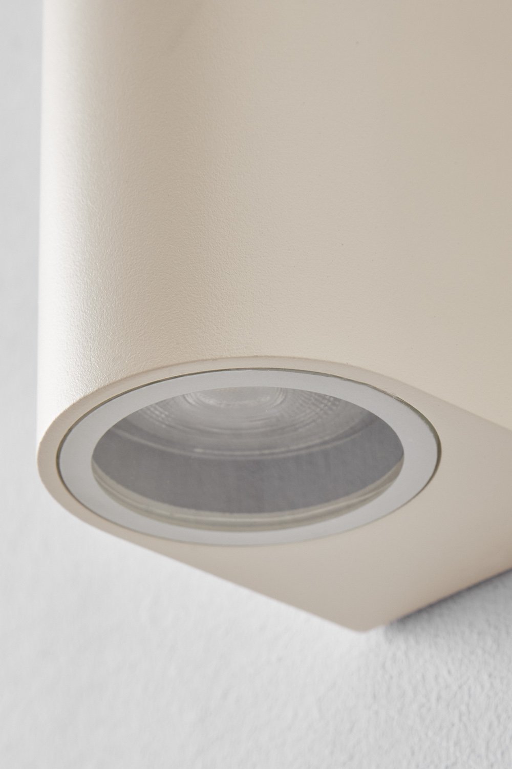 Pevot outdoor wall light in aluminium with 2 light points, gallery image 4