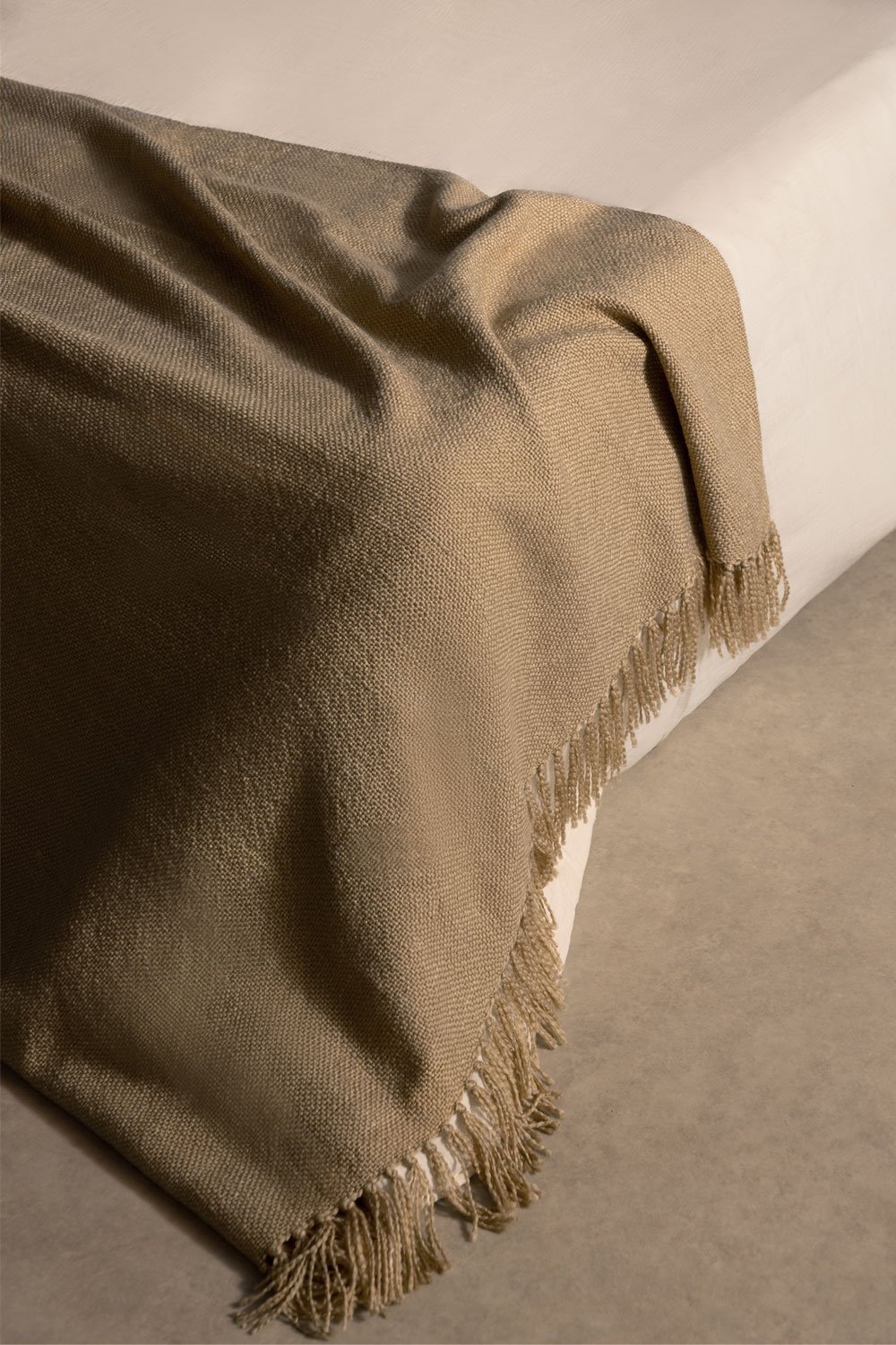 Maidina Chenille Plaid Blanket, gallery image 1