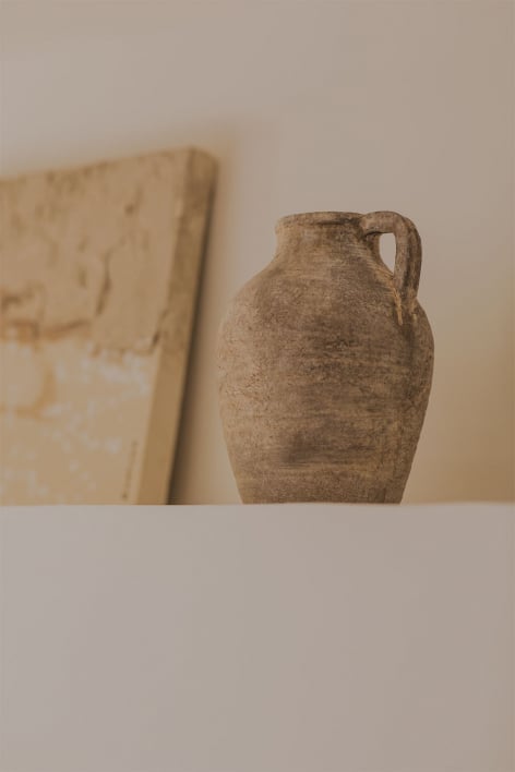 Terracotta Vase with Handle Agnon