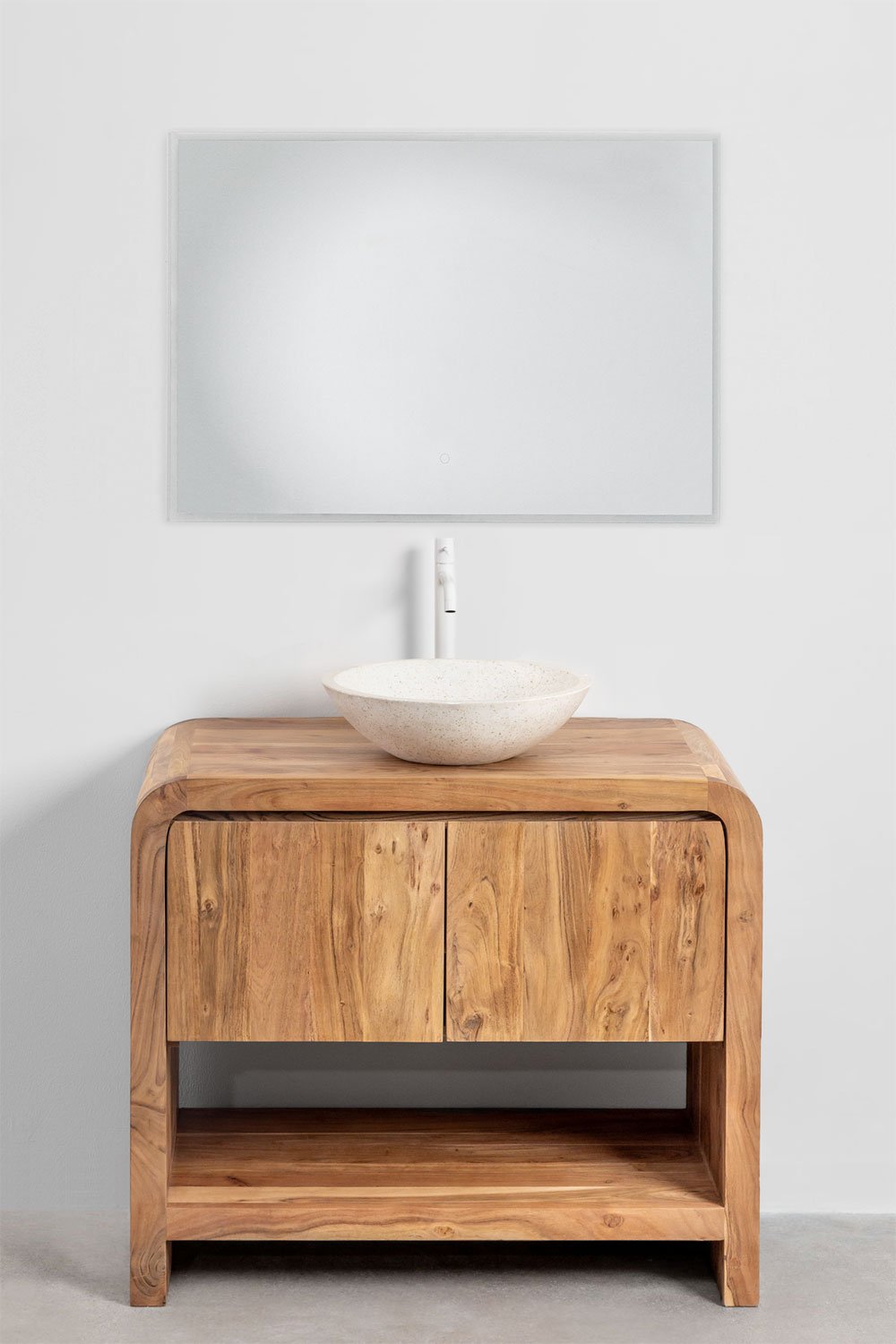 Vacry wooden bathroom furniture set, gallery image 2