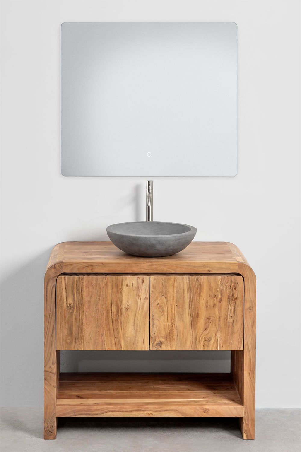 Vacry wooden bathroom furniture set, gallery image 2
