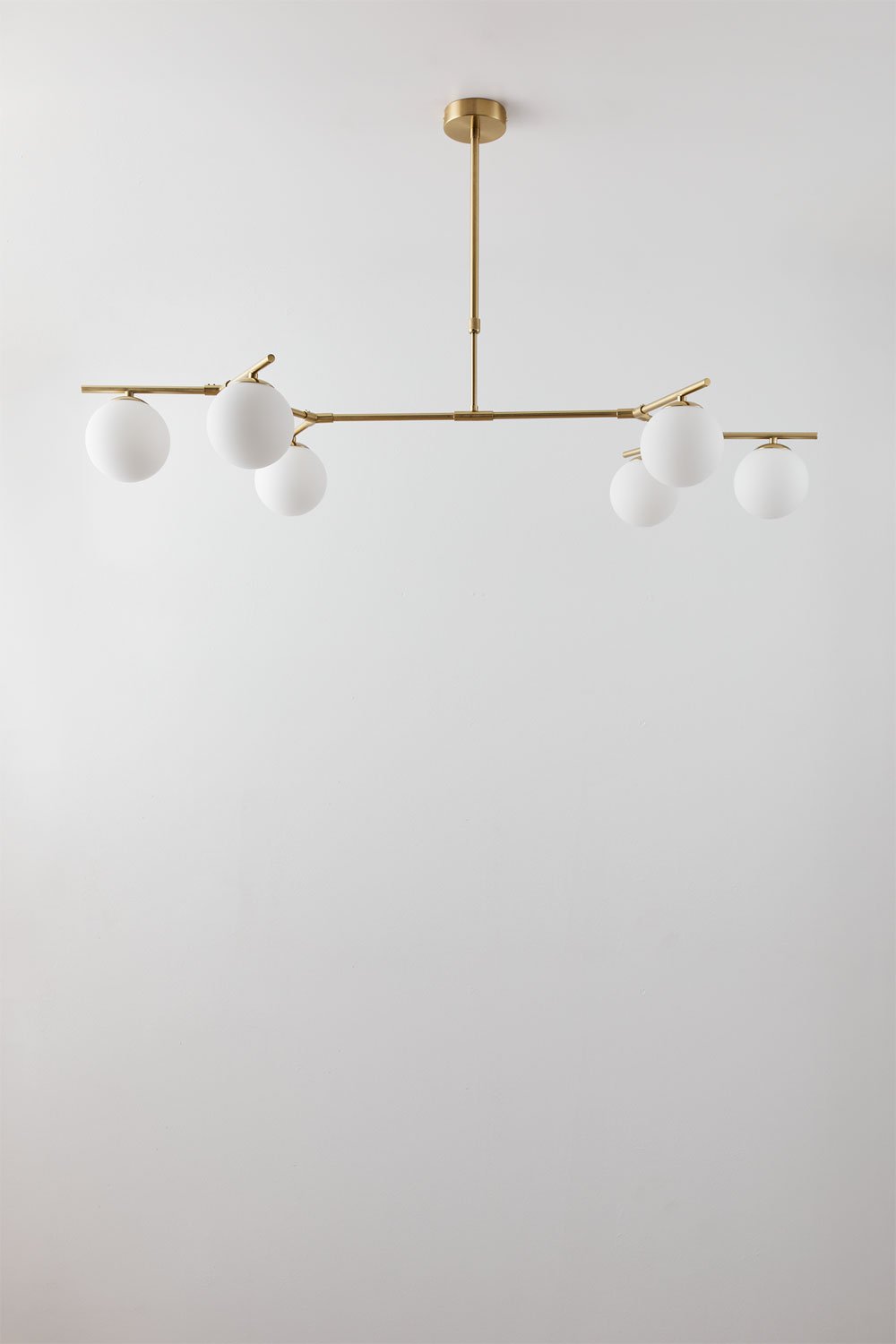 Ceiling Lamp with 6 Garland Glass Balls, gallery image 1