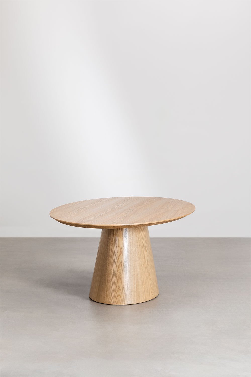 Oval wooden dining table (220x120 cm) Aura SKLUM