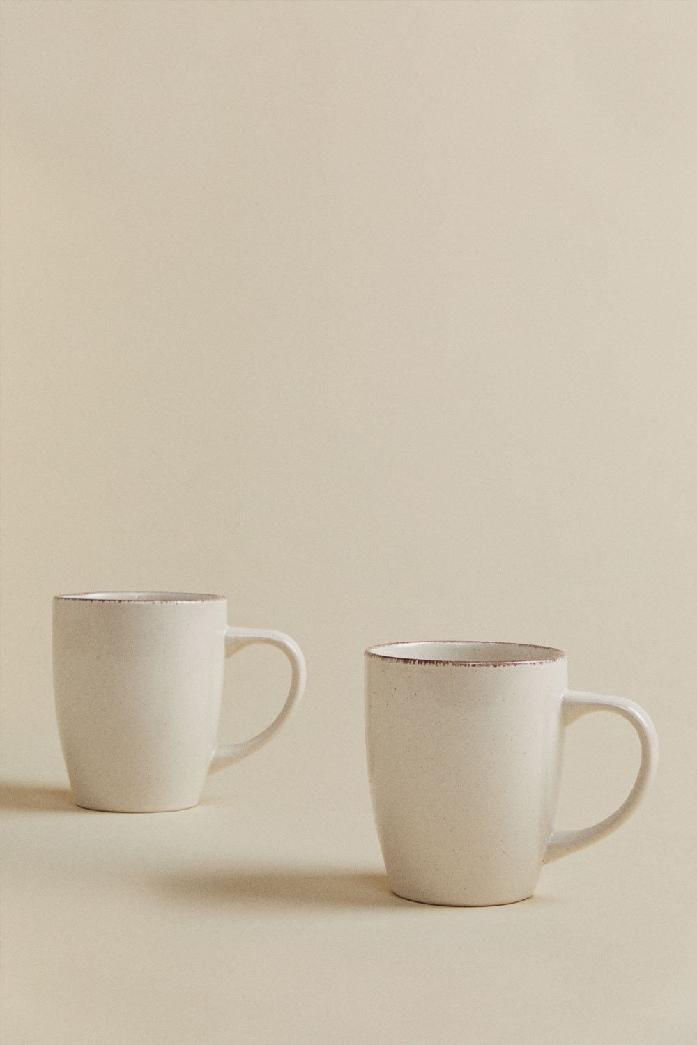 Pack of 2 coffee mugs 34 cl in Ronilena stoneware, gallery image 3