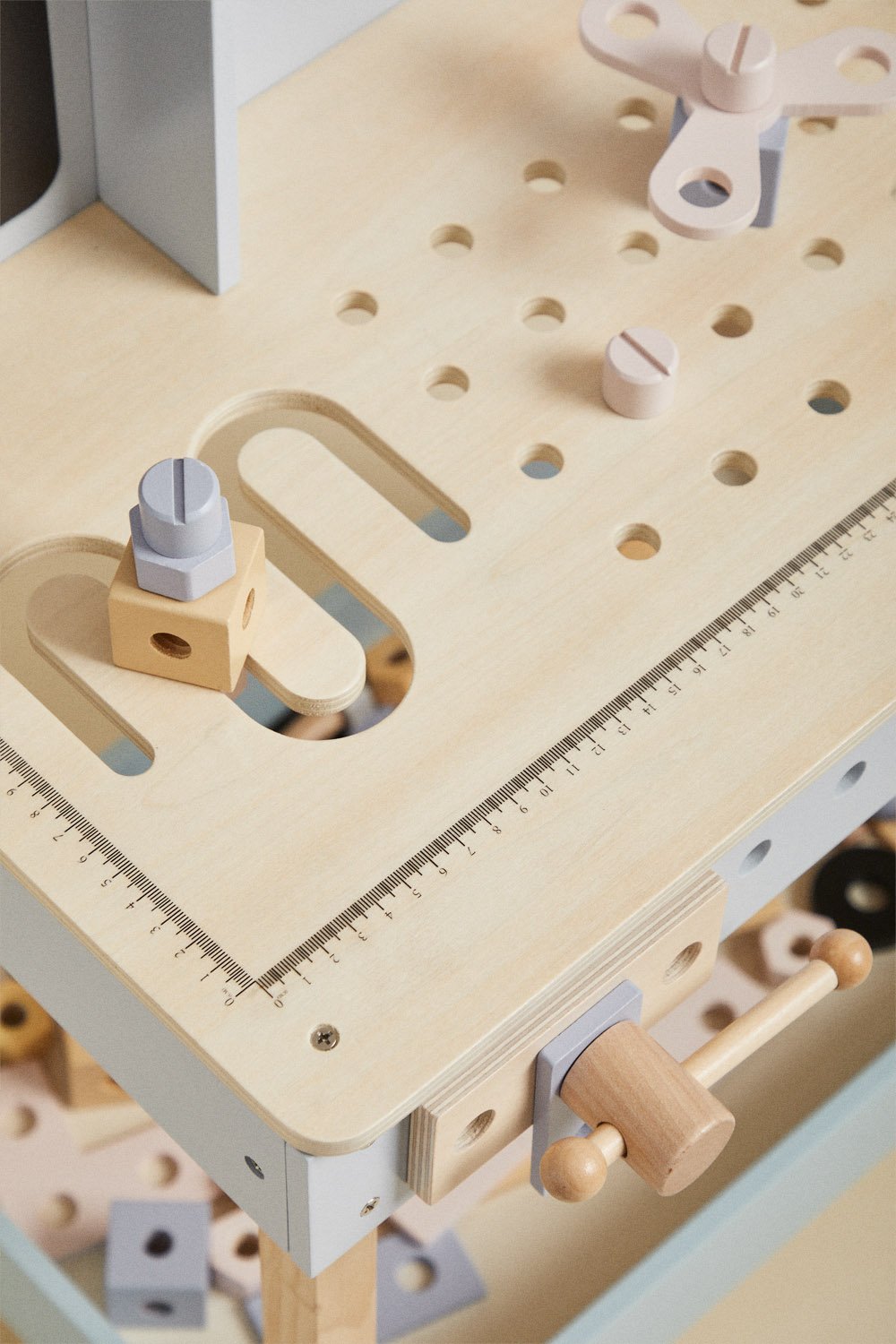 Albiore Kids wooden tool bench, gallery image 7