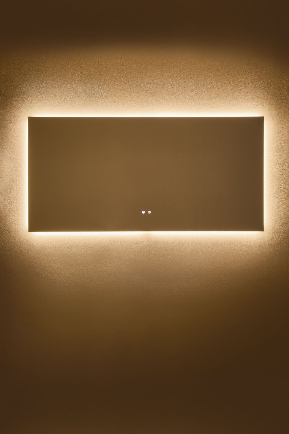 Rectangular wall mirror 160x75 cm for bathroom with LED light and anti-fog Riben, gallery image 4