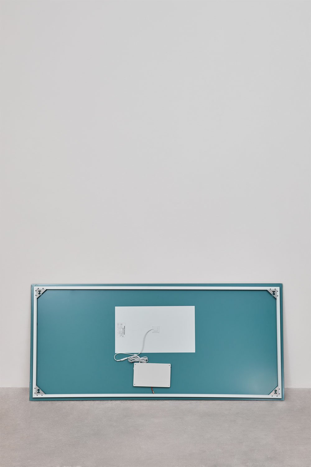 Rectangular wall mirror 160x75 cm for bathroom with LED light and anti-fog Riben, gallery image 8