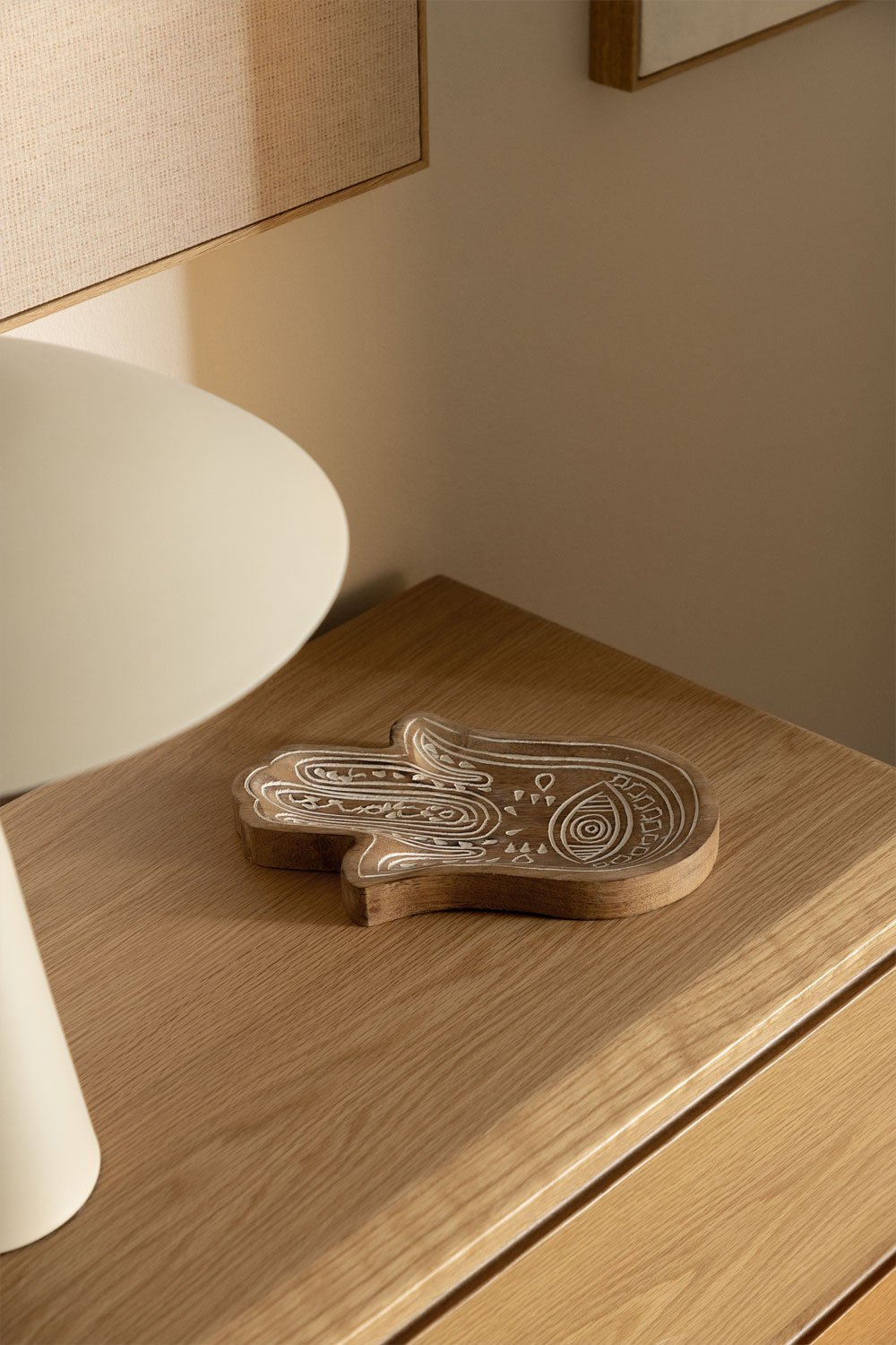 Kaloyan Mango Wood Pocket Tray , gallery image 1