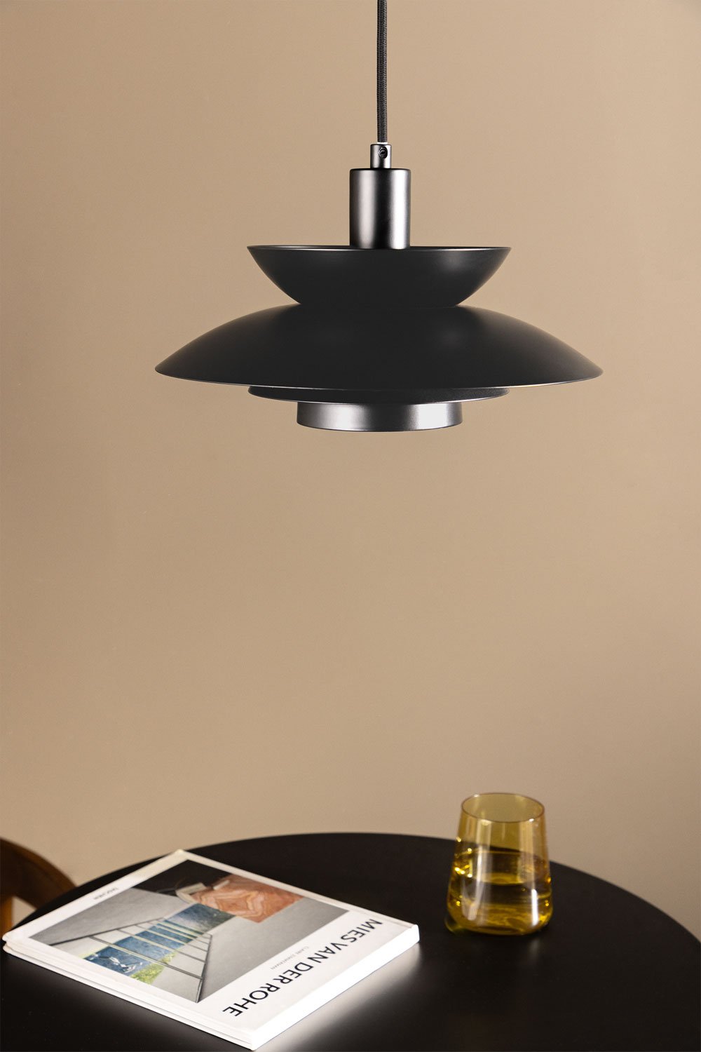 Alicia iron ceiling lamp, gallery image 1