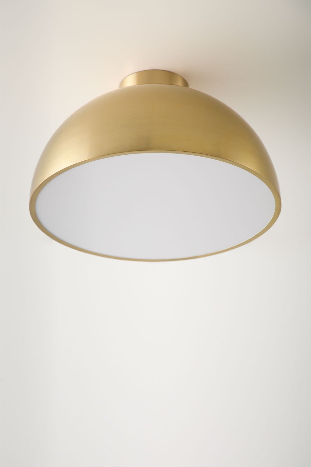 Gong iron LED ceiling light, gallery image 1