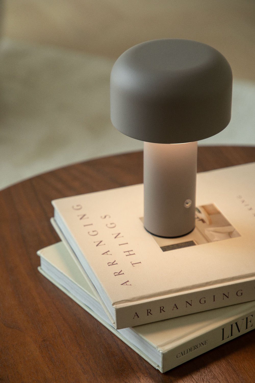 Loentia Wireless Metal LED Table Lamp, gallery image 1