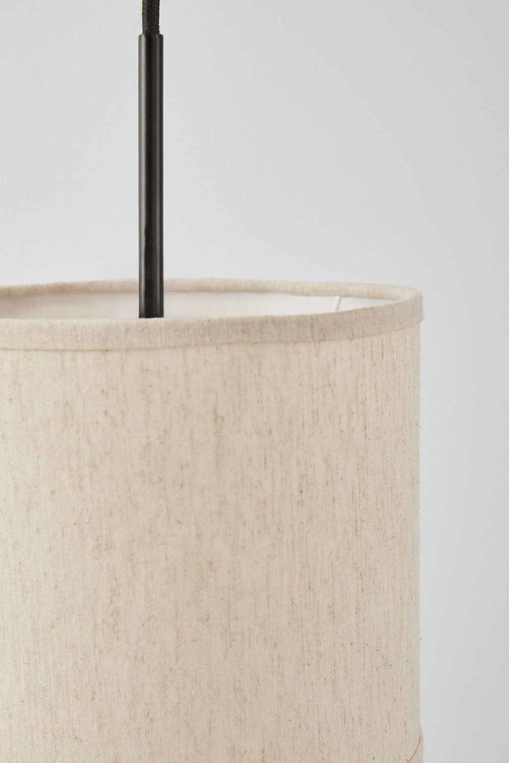 Olinda hanging ceiling lamp in recycled cotton, gallery image 6