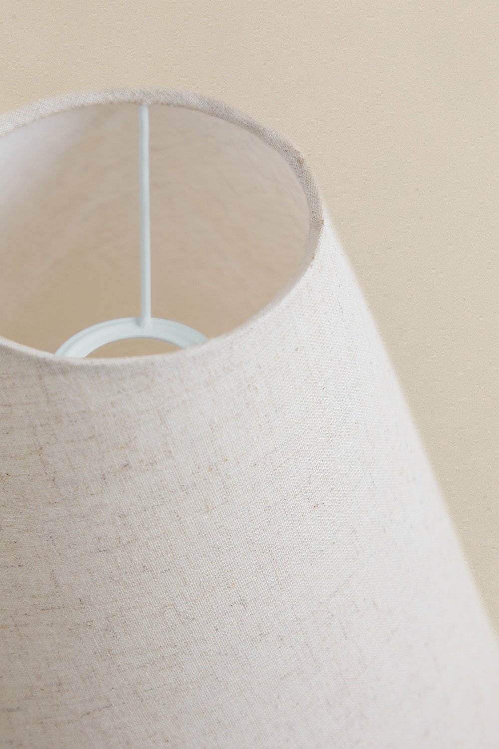 Garnet linen and cotton lampshade, gallery image 4