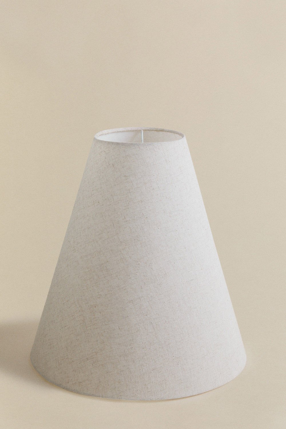 Garnet linen and cotton lampshade, gallery image 1