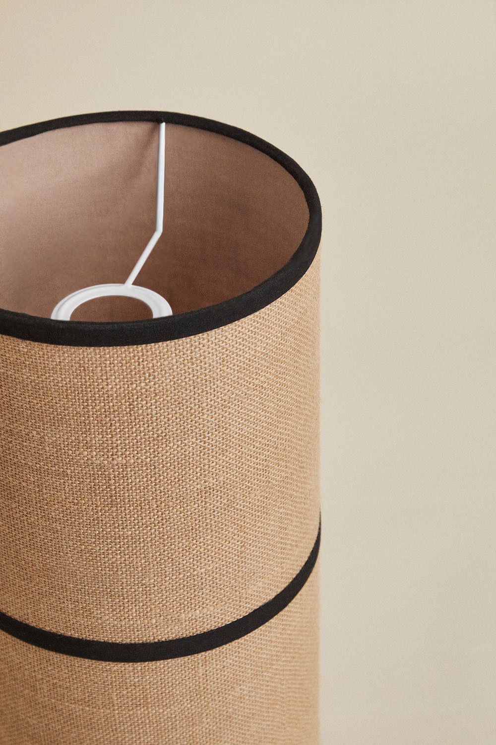 Olinda jute and cotton lampshade, gallery image 3