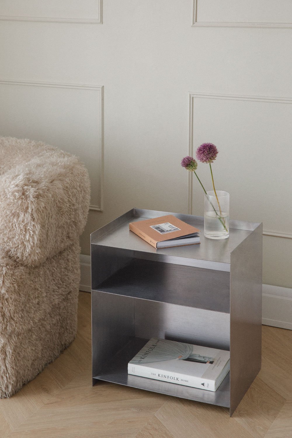 Nolvia Steel Side Table, gallery image 1