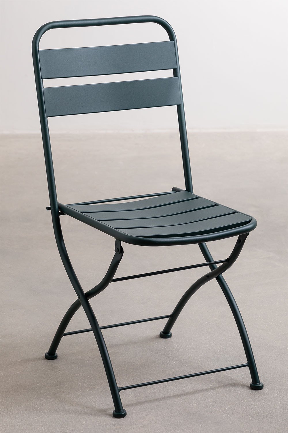 Pack of 4 Janti folding garden chairs, gallery image 2