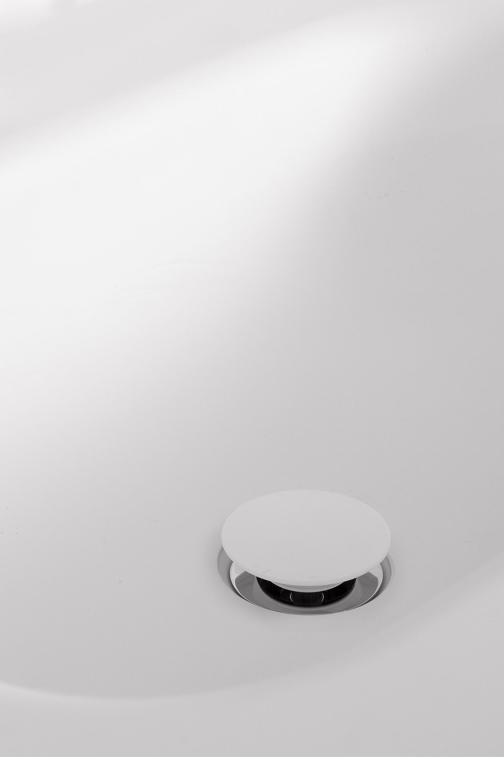 Drain valve for sink Click-Clack type in stainless steel and brass Orveta, gallery image 1