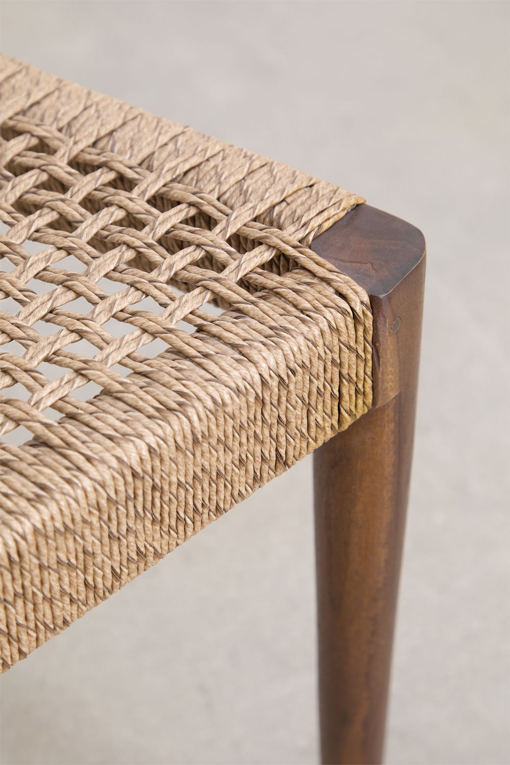 Pack of 4 Celle Teak Wood Dining Chairs, gallery image 8