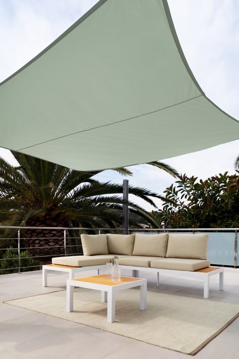 Tribor rectangular sail awning