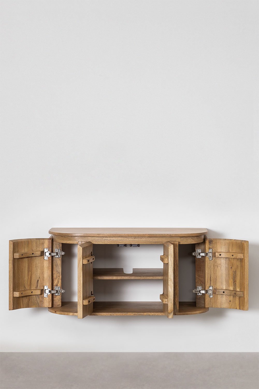 Analis mango wood bathroom furniture set, gallery image 5