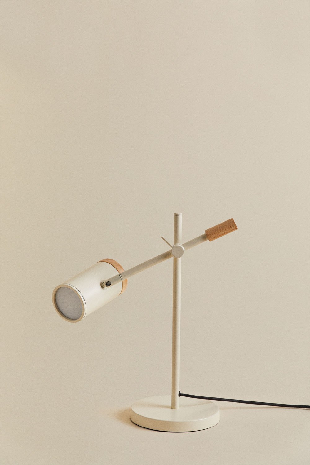 Directional table lamp in Amaranto iron, gallery image 4