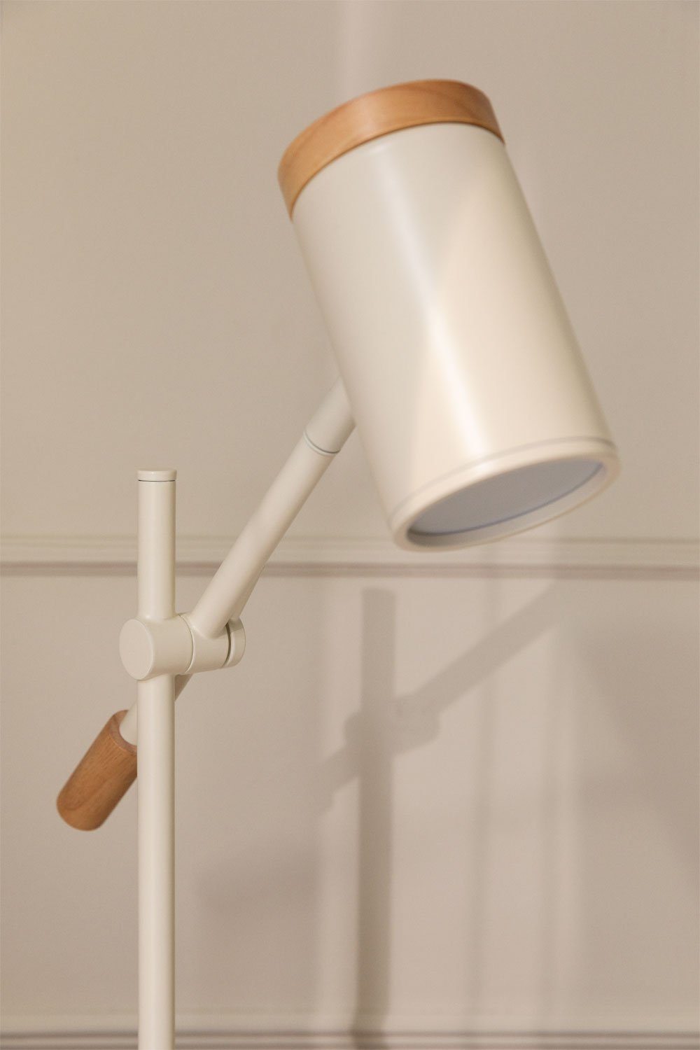 Directional table lamp in Amaranto iron, gallery image 8