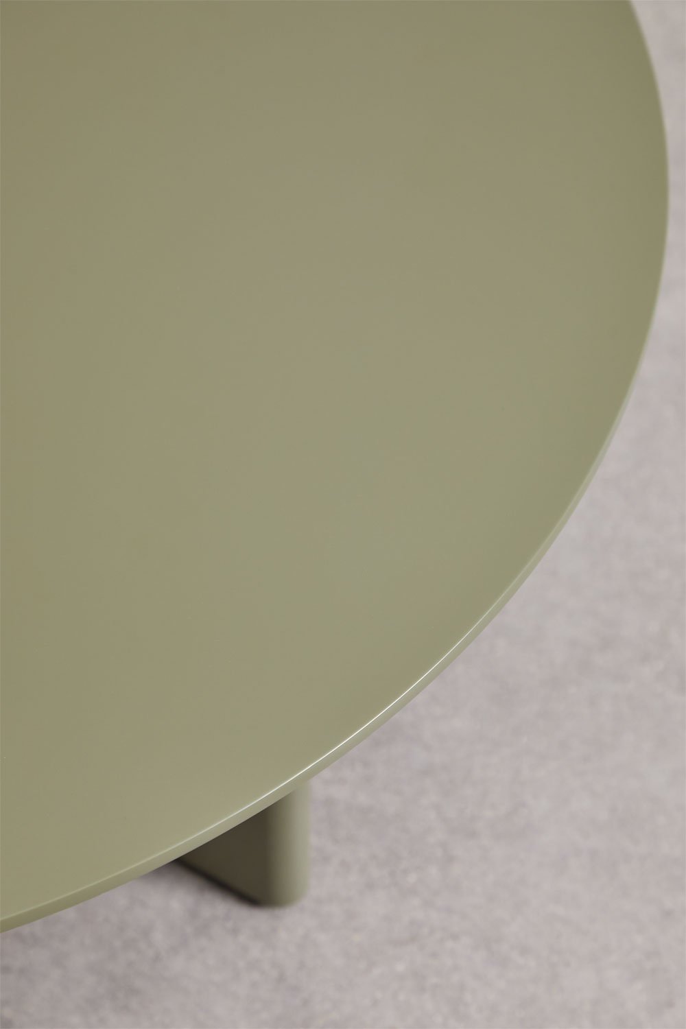 Round coffee table Ø80 cm in MDF Saonara, gallery image 6