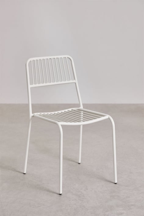 Pack of 4 Elton stackable garden chairs