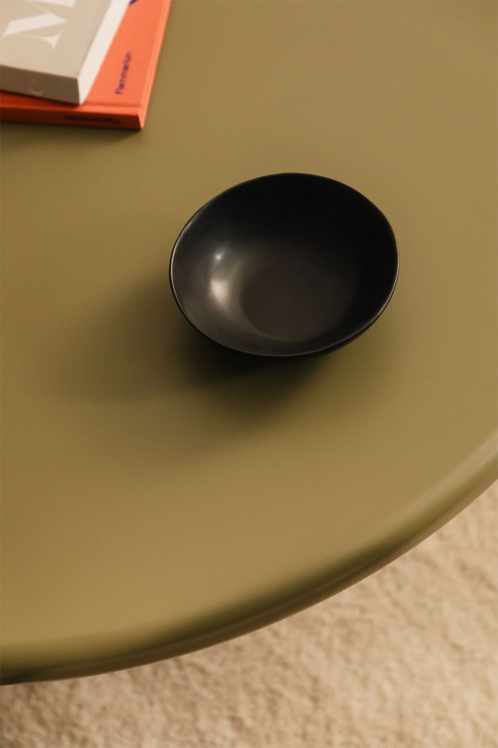 Round coffee table in MDF (Ø80 cm) Rodeo, gallery image 2