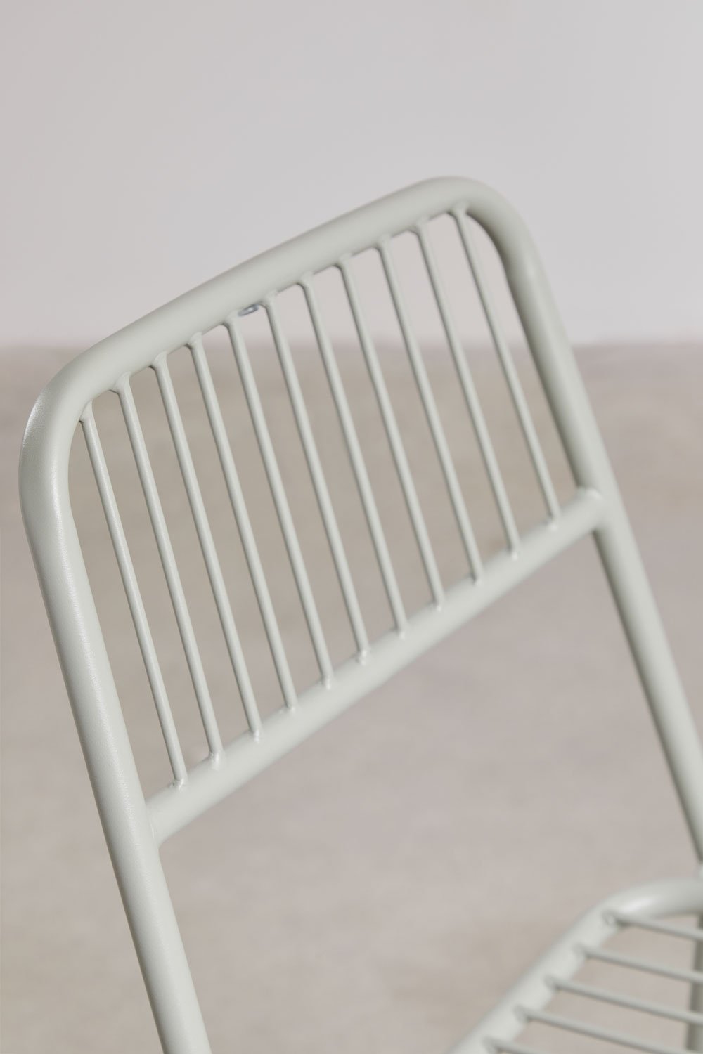 Elton stackable steel dining chairs, set of 2, gallery image 4