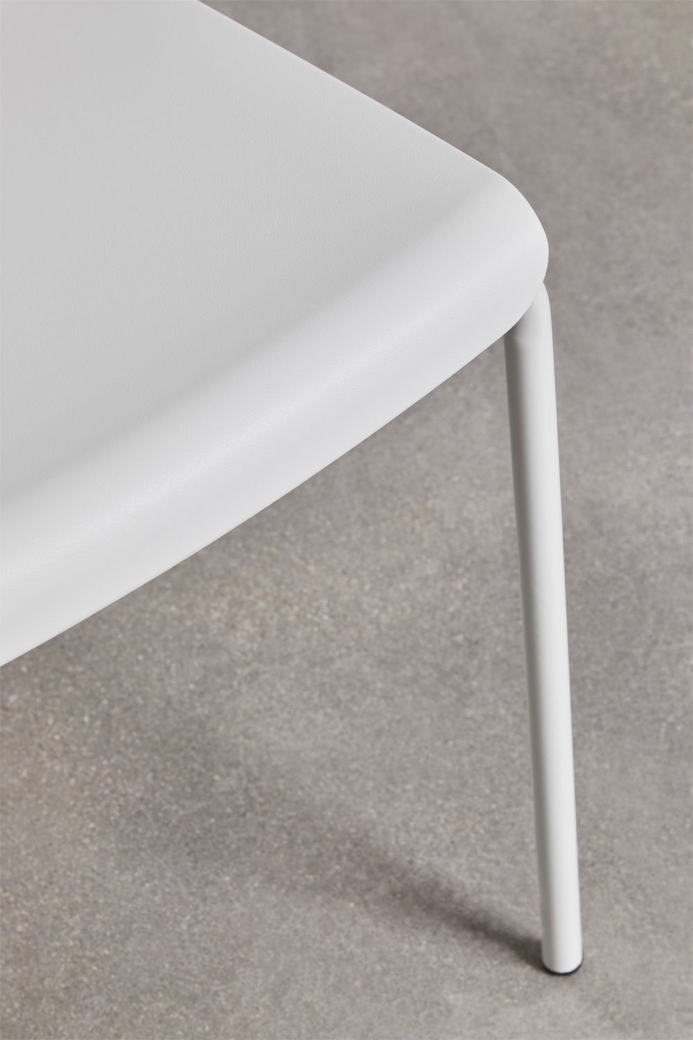 Pack of 2 Ismene polypropylene dining chairs, gallery image 7